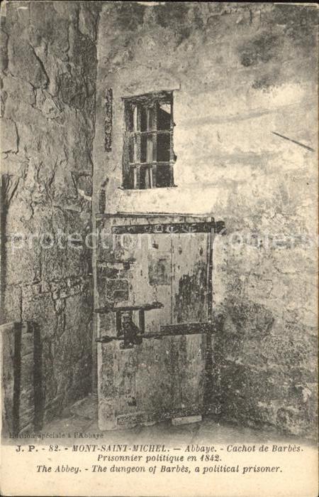 Mont-Saint-Michel Abbaye Cachot de Barbes