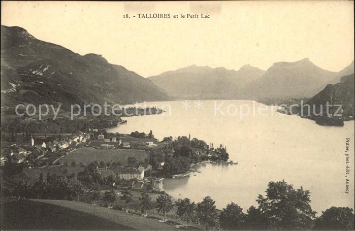 Talloires Panorama Petit Lac et les Alpes