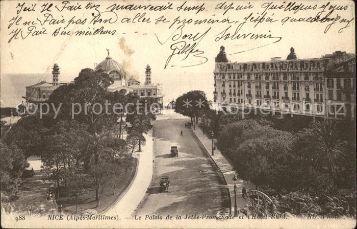 Nice Alpes Maritimes Palais de la Jetee Promenade et Hotel R
