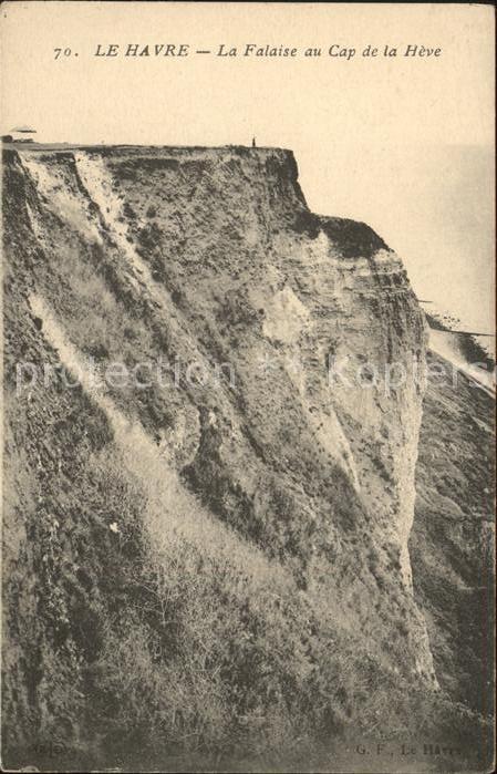 Le Havre La Falaise au Cap de la Heve