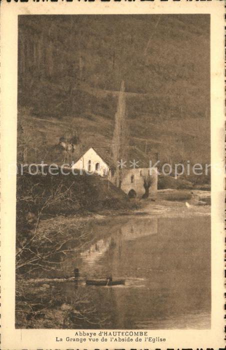 Hautecombe Abbaye La Grange vue de l'Abside de l'E