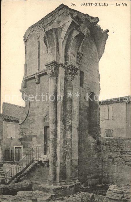 Saint-Gilles Gard La Vis Ruine
