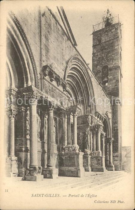 Saint-Gilles Gard Portail de l'Eglise