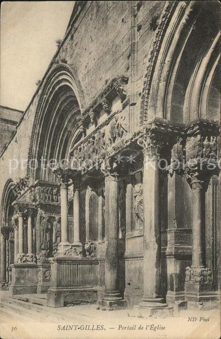Saint-Gilles Gard Portail de l'Eglise