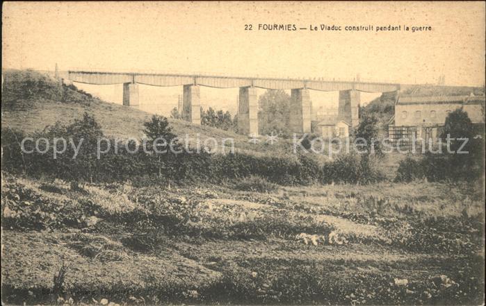 Fourmies Viaduc construit pendant la guerre
