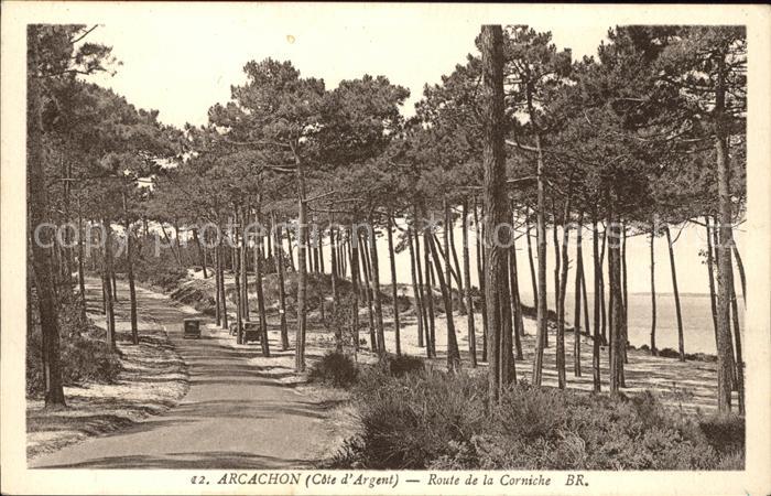 Arcachon Gironde Route de la Corniche