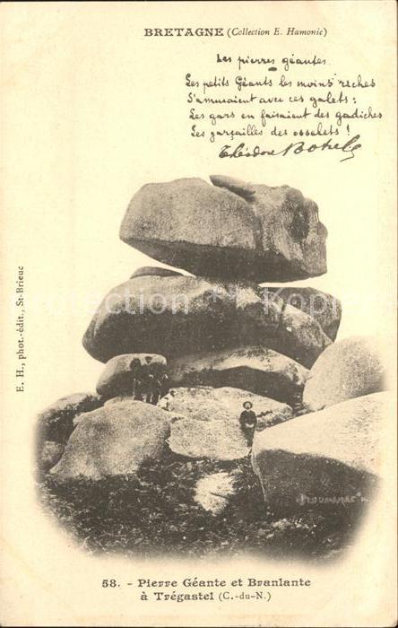 Tregastel Pierre Geante et Branlante