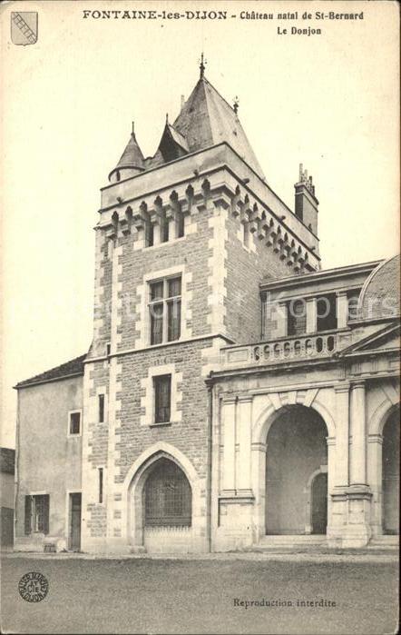 Fontaine-les-Dijon Chateau natal de Saint Bernard Le Donjo