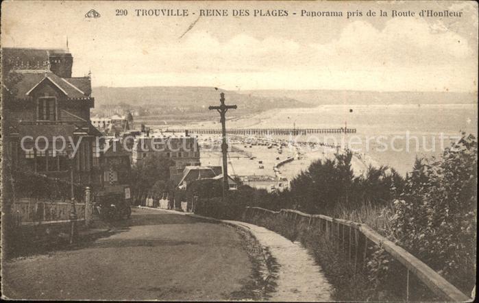 Trouville-sur-Mer Reine des Plages Panorama Route d_Honfl
