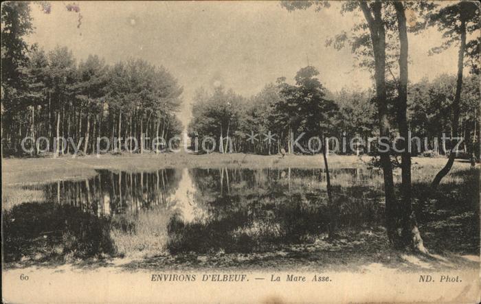 Elbeuf 76 La Mare Asse