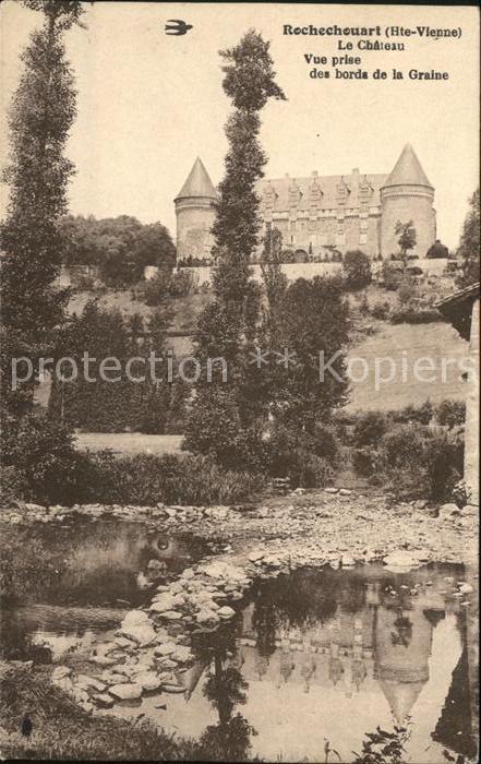 Rochechouart Chateau Bords de la Graine