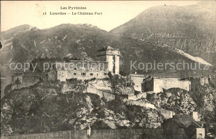 Lourdes Hautes Pyrenees Chateau Fort