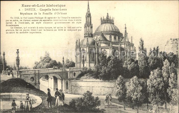 Dreux Chapelle Saint Louis Histoire