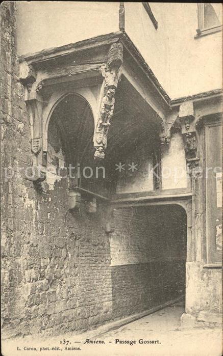 Amiens Passage Gossart