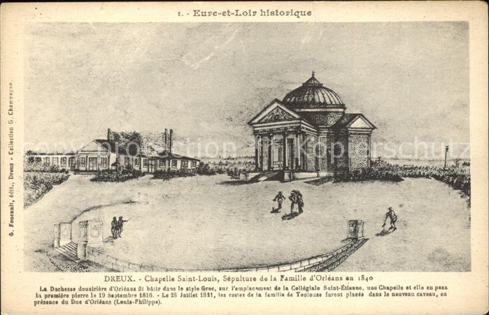 Dreux Chapelle Saint Louis Histoire