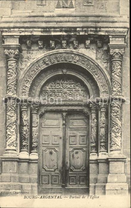 Bourg-Argental Portail de l'Eglise
