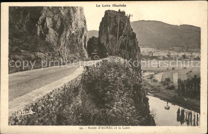 Aurec-sur-Loire Route d_Aurec et la Loire