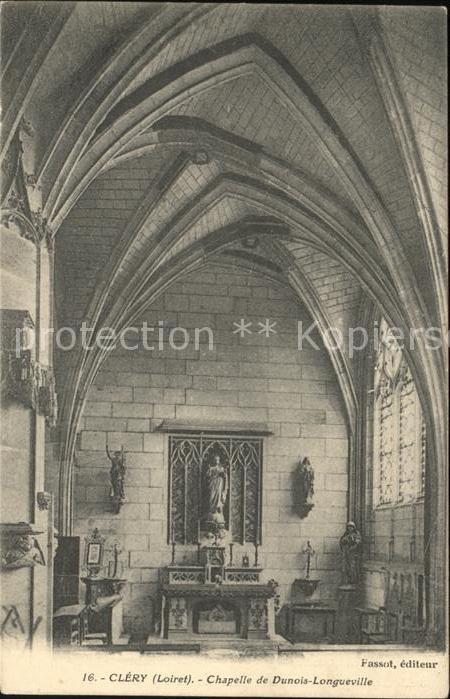Clery-Saint-Andre Chapelle de Dunois Longueville