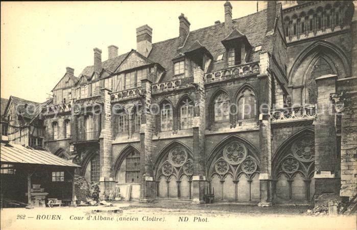 Rouen Cour d_Albane ancien Cloitre