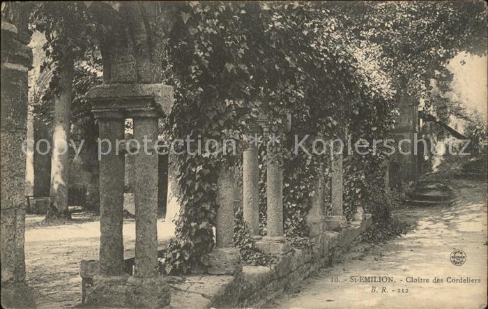 Saint-Emilion Cloitre des Cordeliers