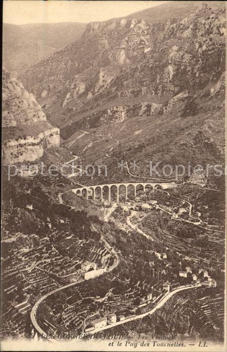 Le Bar-sur-Loup Les Gorges du Loup Viaduc Puy des Tourn