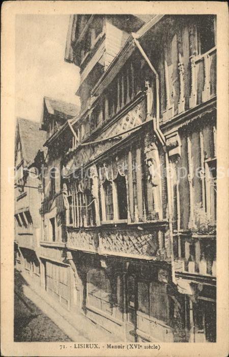 Lisieux Manoir XVI siecle