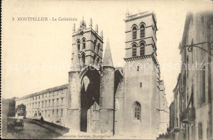Montpellier Herault Cathedrale