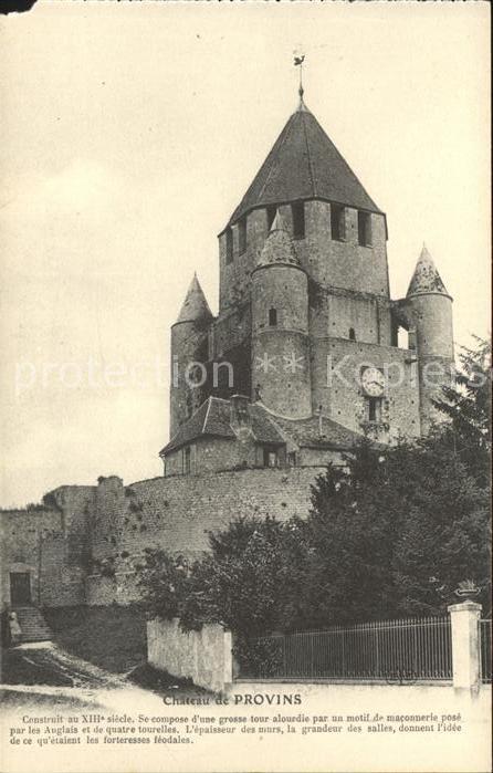 Provins Chateau Histoire