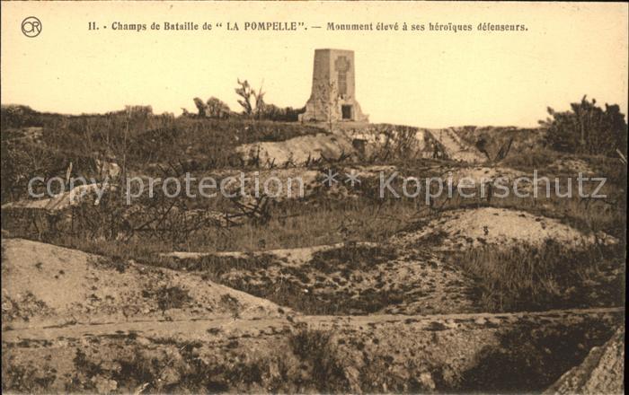 Reims Champagne Ardenne Fort de La Pompelle Champs de Bataille