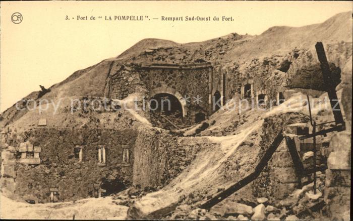 Reims Champagne Ardenne Fort de La Pompelle Rempart