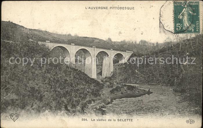 Auvergne Region Viaduc de la Selette