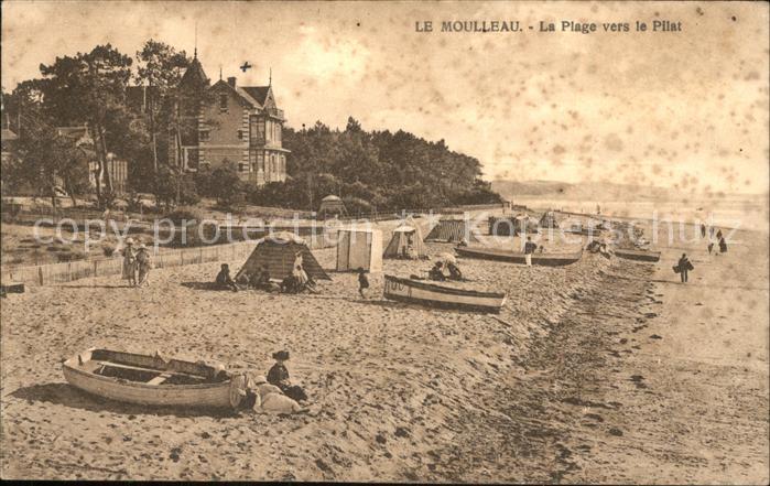 Le Moulleau Plage vers le Pilat