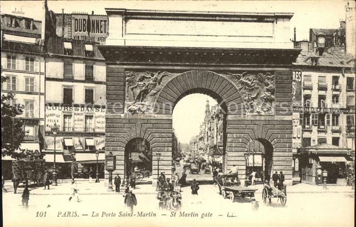 Paris Porte Saint Martin