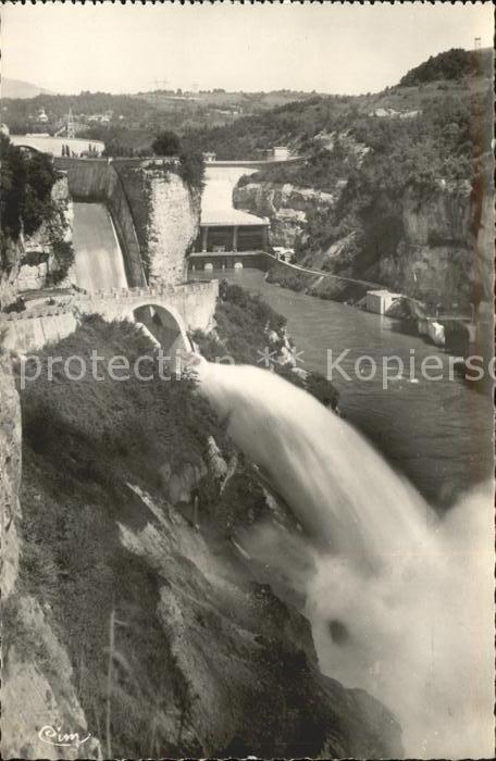 Genissiat l Ain Barrage Canal et Doucine