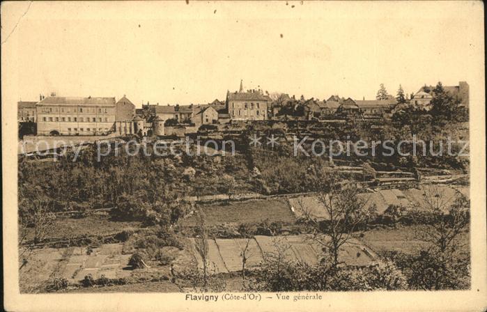Flavigny-sur-Ozerain Vue generale
