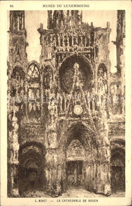 Rouen Cathedrale de Rouen Claude Monet Musee