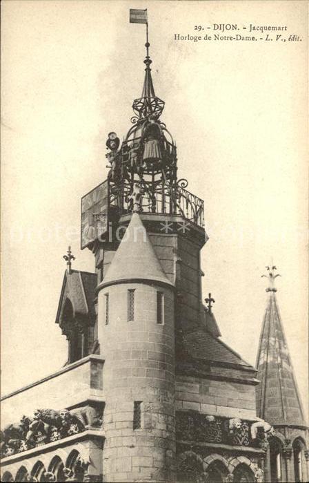 Dijon 21 Horloge de Notre Dame