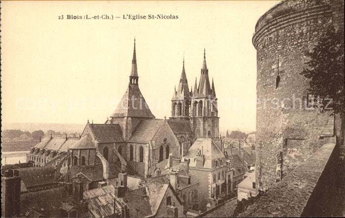 Blois 41 Eglise Saint Nicolas