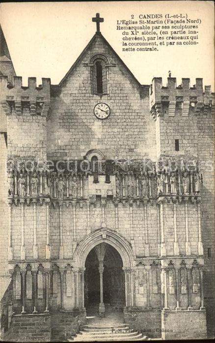 Candes-Saint-Martin Eglise Saint Martin