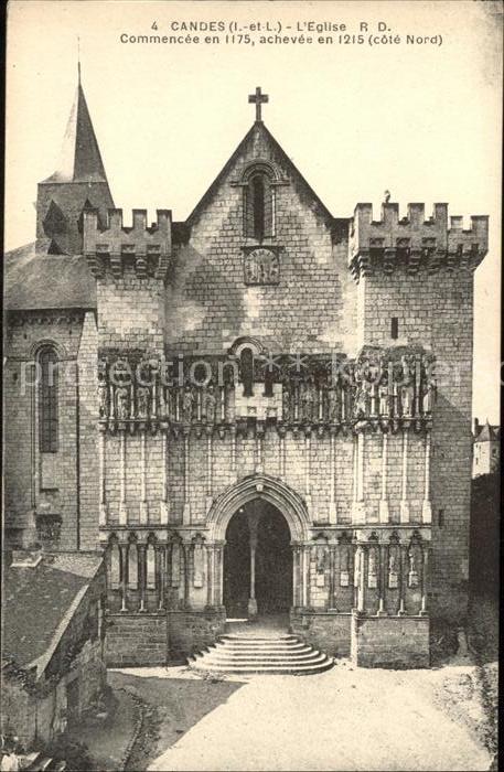 Candes-Saint-Martin Eglise Saint Martin