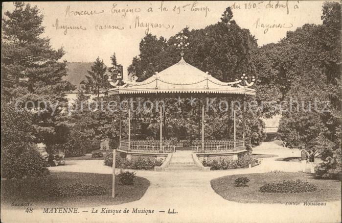 Mayenne Kiosque de Musique Parc