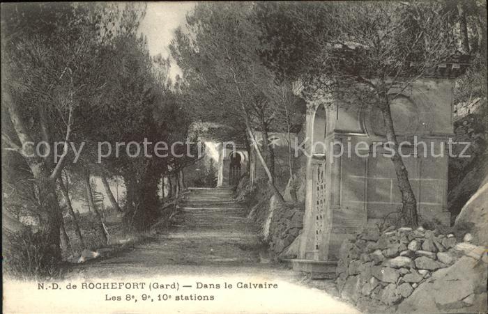 Rochefort-du-Gard Notre Dame de Rochefort dans le Calvair