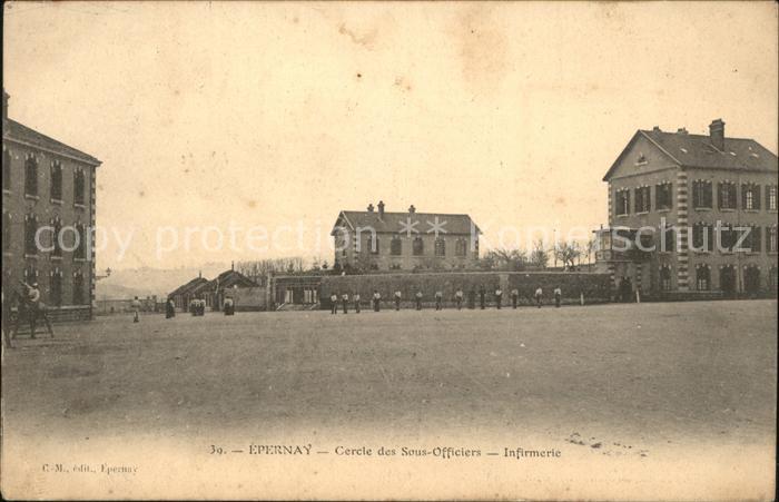Epernay 51 Cercle des Sous Officiers Infirmerie