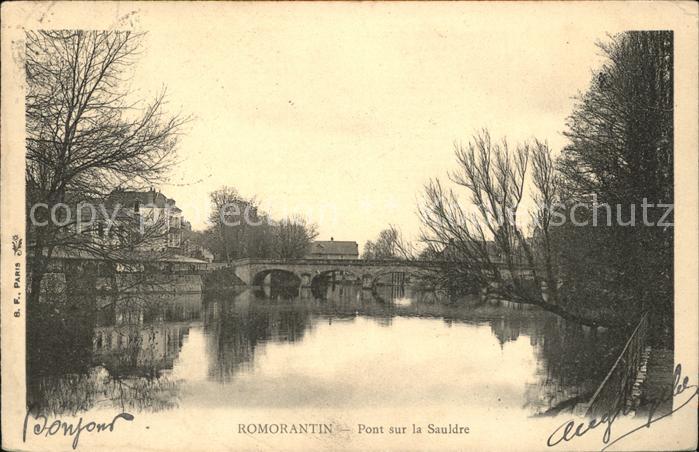 Romorantin-Lanthenay Pont sur la Sauldre