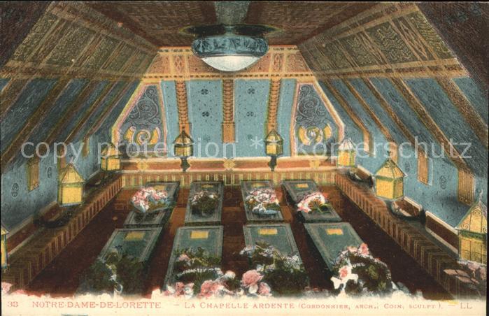Paris Notre Dame de Lorette Chapelle Ardente
