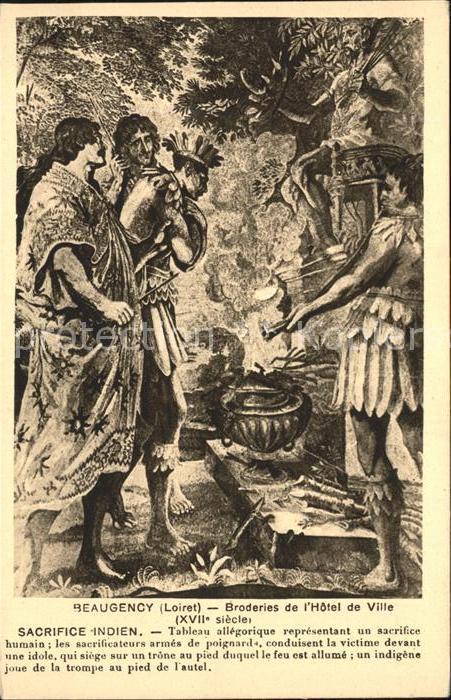 Beaugency Broderies de l_Hotel de Ville XVII siec