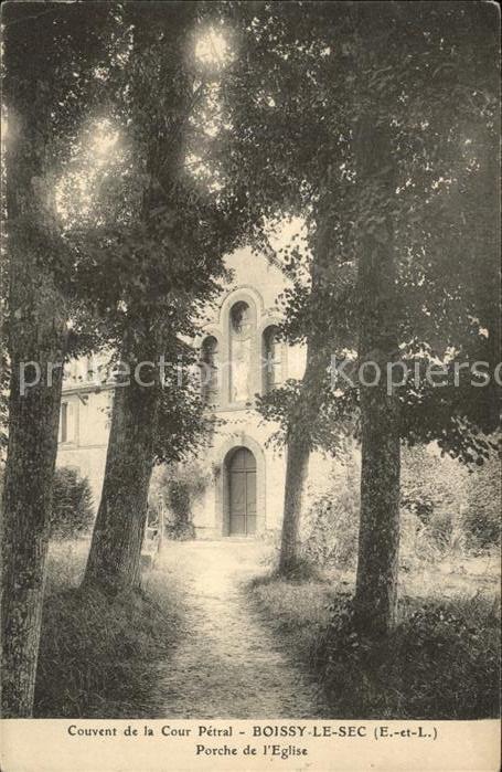 Boissy-le-Sec Couvent de la Cour Petral Porche de l'E