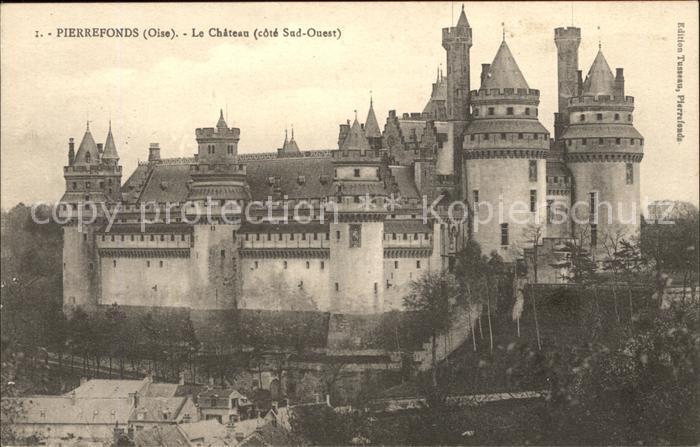 Pierrefonds Oise Chateau