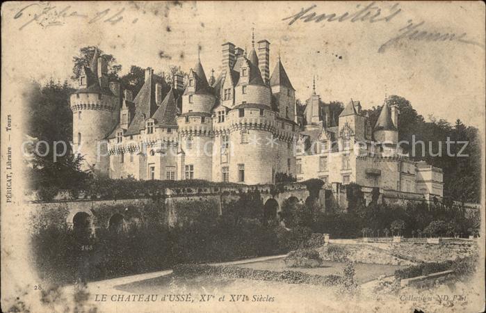 Usse Rigny Chateau XV et XVI siecle