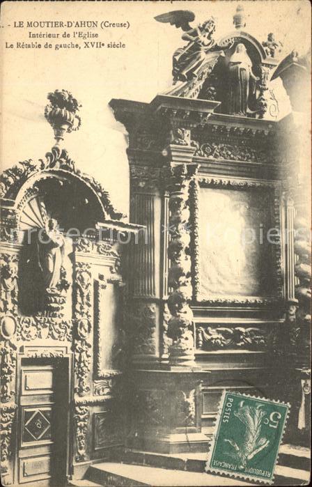 Ahun Moutier d_Ahun Interieur de l'Eglise